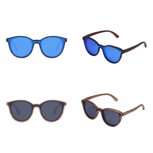 Gafas de Sol de Bambú Anti Luz – Unisex