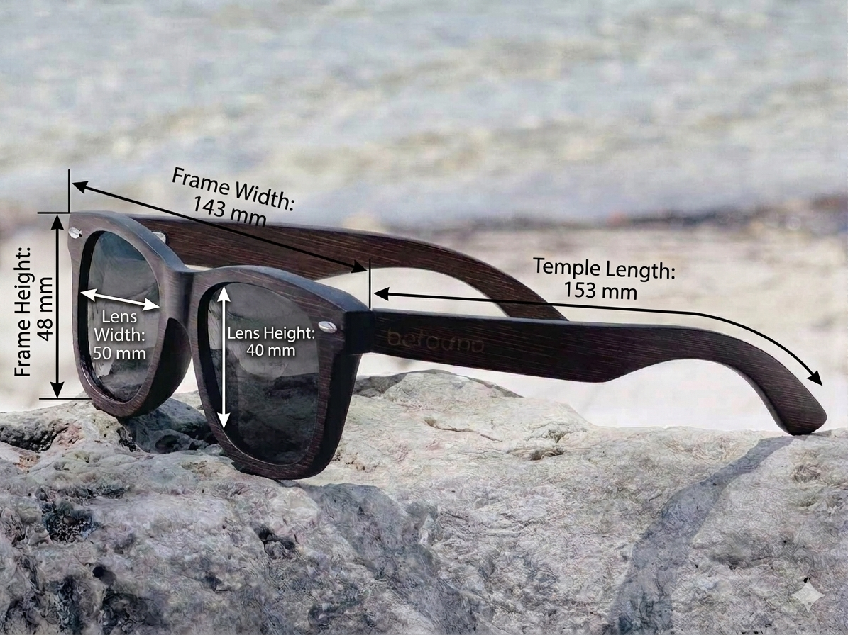 Personalized wooden sunglasses – Unisex